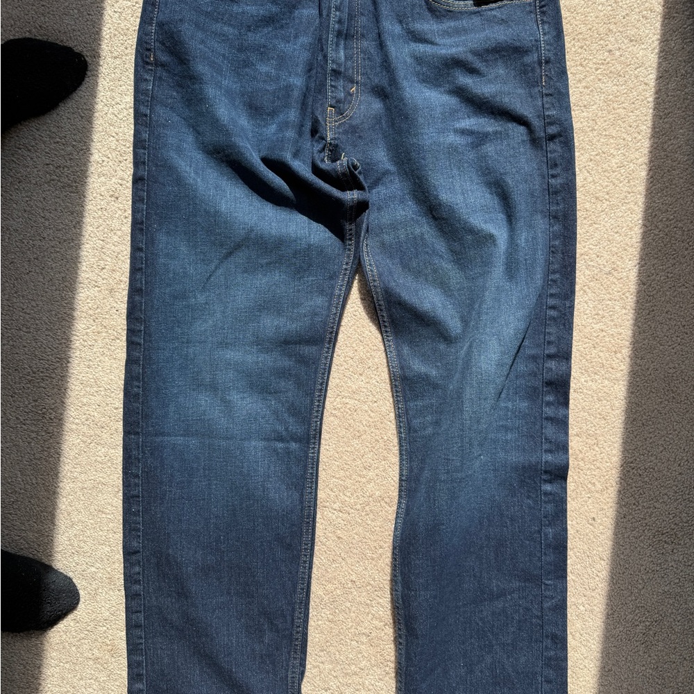 Levi's Blue Straight Jeans Classic Denim